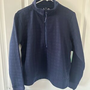 Women’s Navy Quarter-Zip Sweater